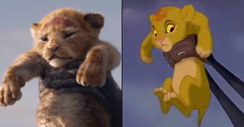The Lion King movie trailer 2019 - The Lion King Movie Side-by-Side With The Old